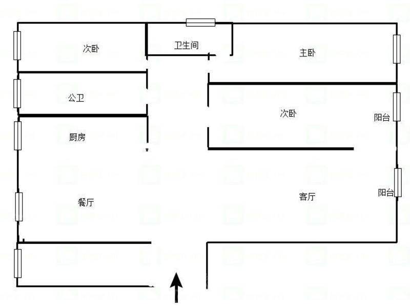 玉龙明珠 3居