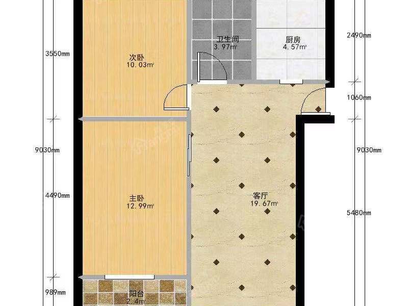 地铁附近,鸿宝二村房东急售2房降价15万73平155万诚心售