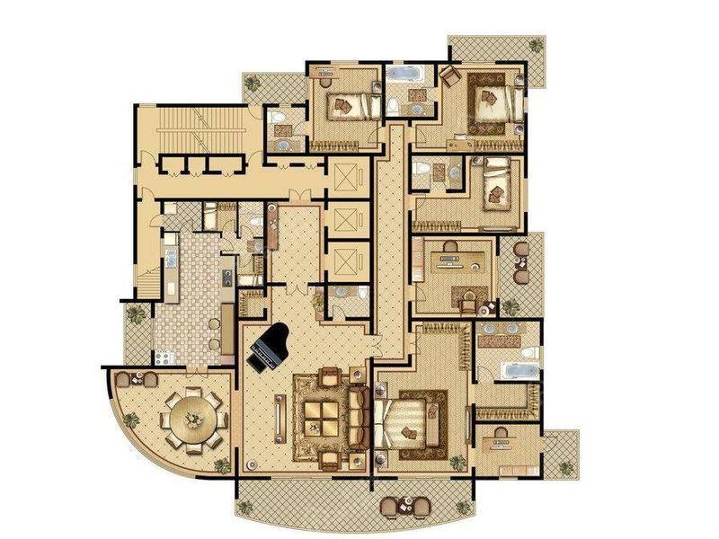汤臣一品4室2厅2卫面积597平方米总价18000万_靠近陆家嘴满五年电梯房