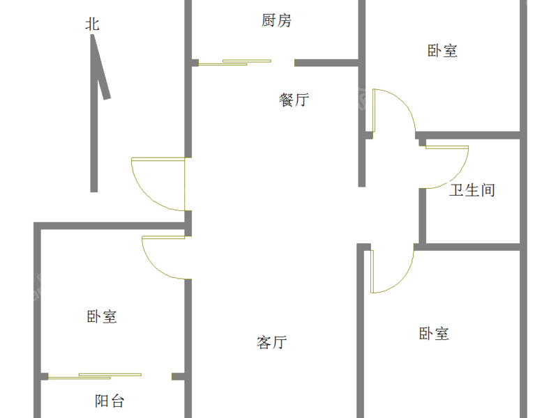 和谐家园(邹城) 3居