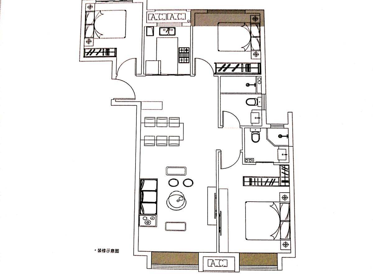 中骏雍景府 户型图_23