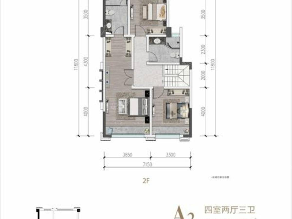 领地金科兰台府 户型图_18