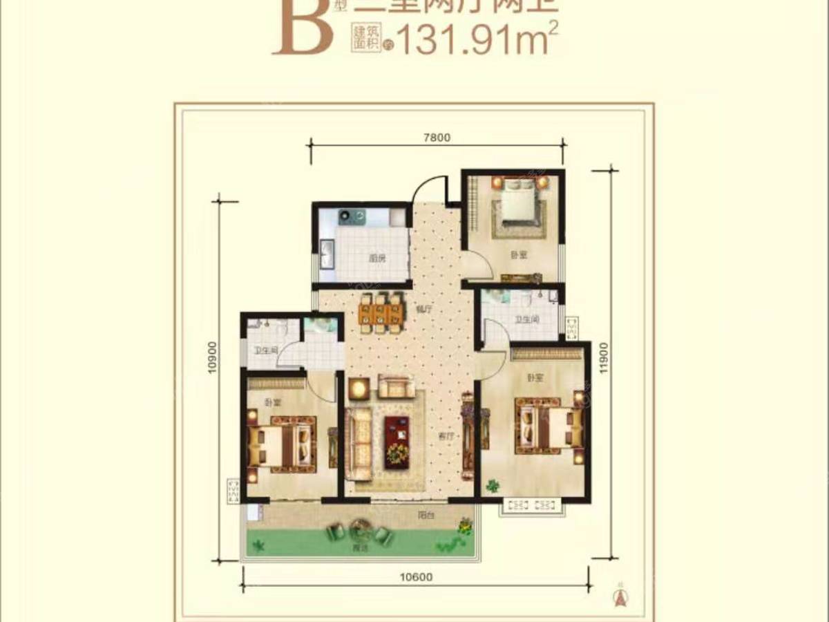 中洲·蓝湖郡 户型图_37