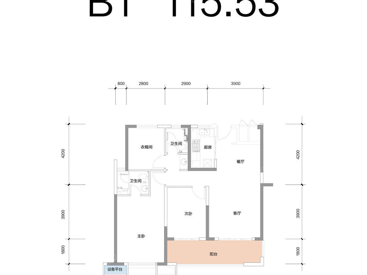 新力铂园 户型图_180