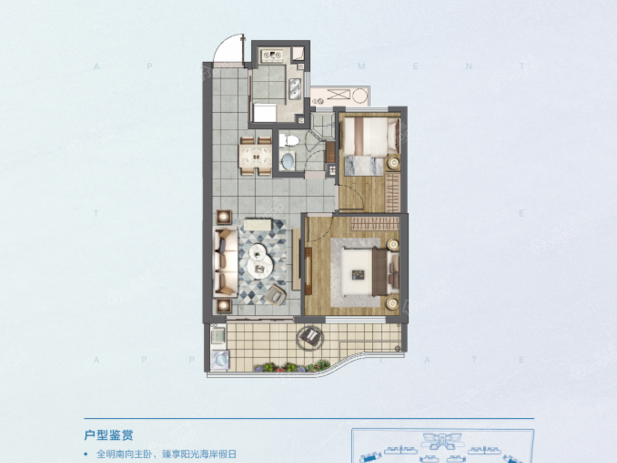 融创江语海户型图图片