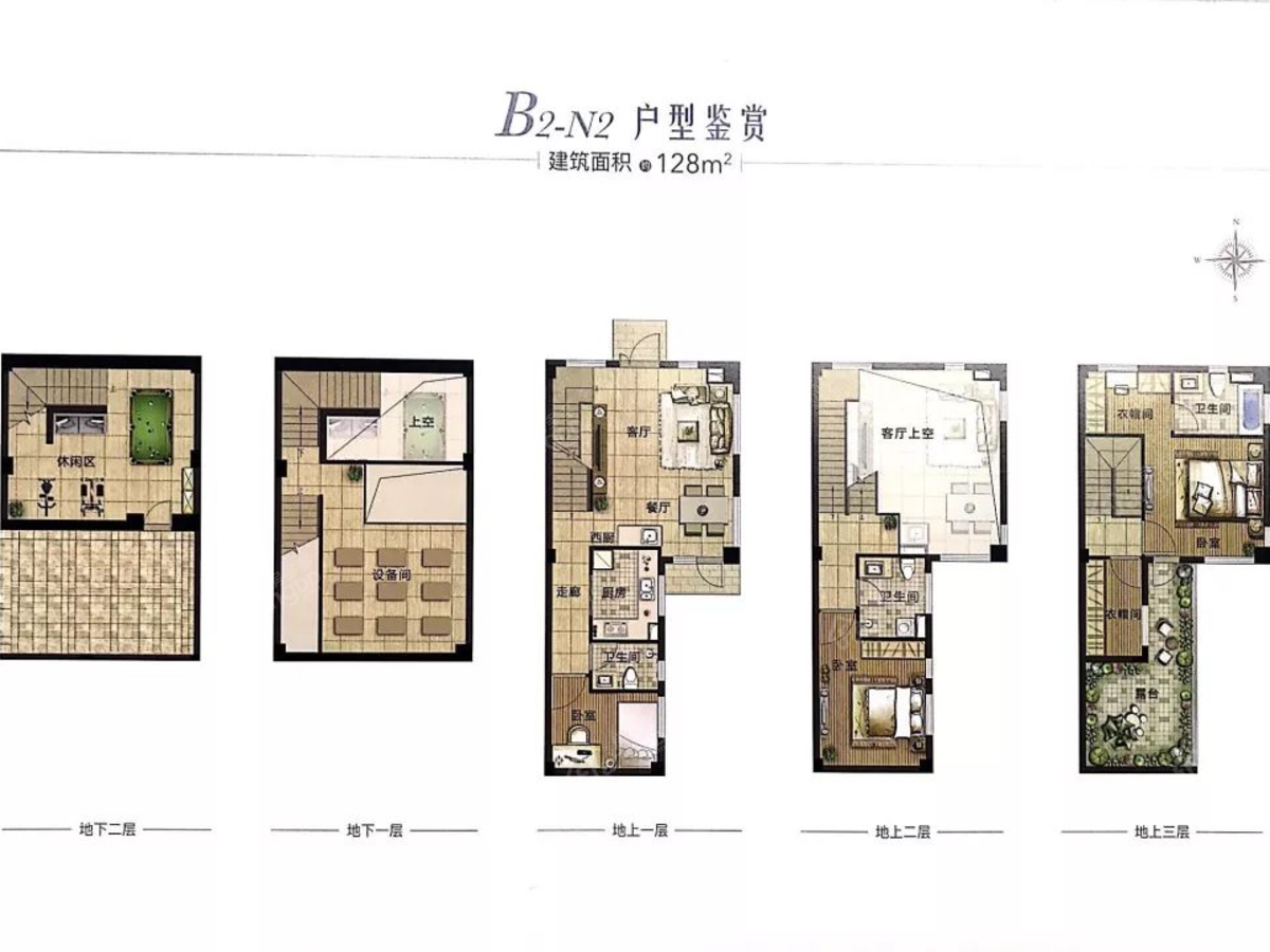 佘山玺樾一期户型图片